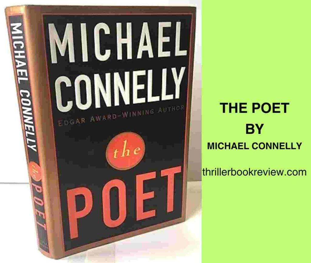 Cover of The Poet by Michael Connelly, featuring the text The Poet by Michael Connelly.