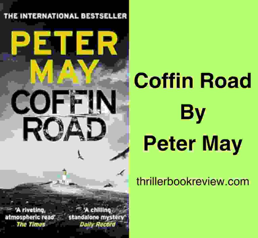 Cover of Coffin Road by Peter May, featuring the text Coffin Road by Peter May.