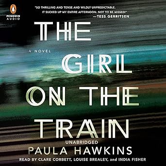 Book cover of The Girl On The Train book.