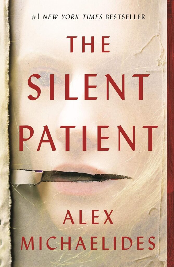 The Silent Patient book cover.